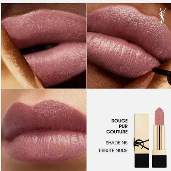 Yves Saint Laurent Rouge Pur Couture Satin Lipstick - Picture 4 of 6